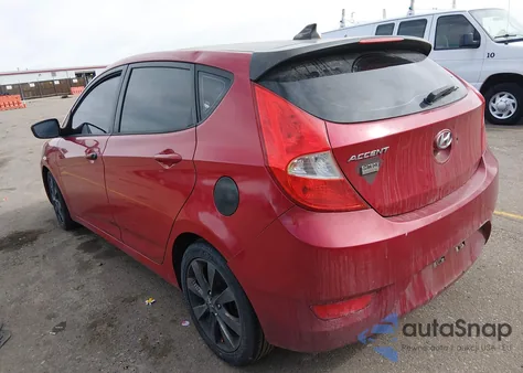 2013 Hyundai Accent Se из США, поврежденный, VIN KMHCU5AE7DU066421